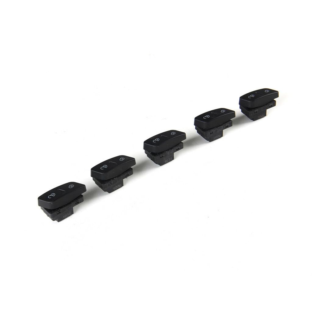 ya 4 8.8 Black Central Door Lock Switch Set Suitable for Tiguan for Jetta for Golf 1K0962125BREH