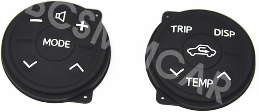 ya 23 10.7 baidi Steering Wheel Control Button Cushion Fit for Toyota Prius XW30 MK3 2009-2018