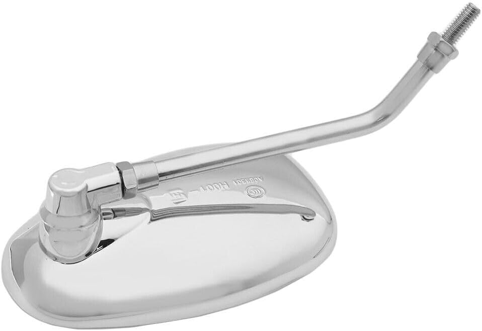 ya 13 9.15 baidi Universal 10mm Chrome Mirrors Pair for Motorcycle Scooter for Harley Indian for Ducati