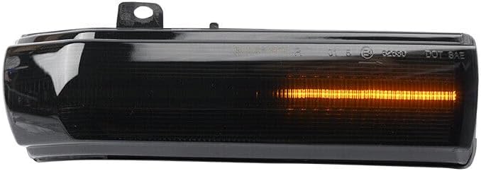 ya 7 8.24 baidi Smoked Dynamic LED Side Mirror Turn Signal Lights for 2015-22 for Ram PROMASTER CITY