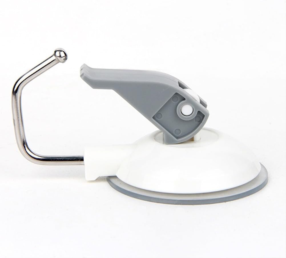ya 26 10.21 baidi Removable Hooks Suction Cup Plastic Rack for Wall Shower Suciton Heavy Duty