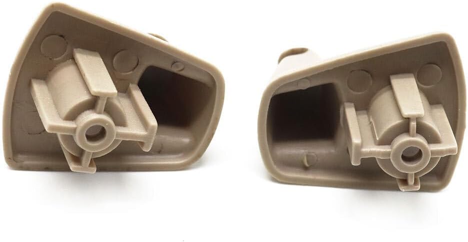 ya 11 9.14 baidi2X Beige Sun Visor Holder Hook Clips for Chrysler 300 300C for Dodge for Charger Magnum