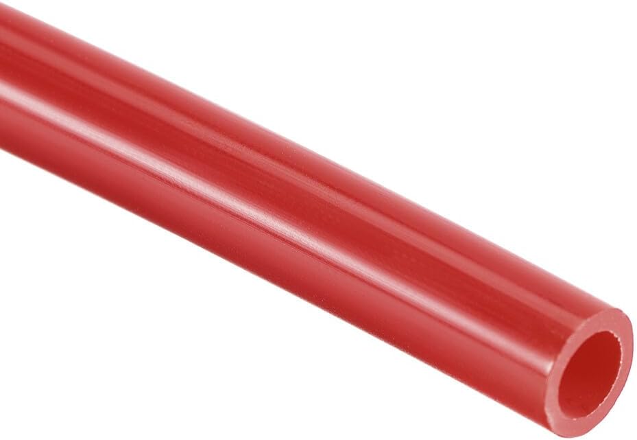 ya 14 9.20 baidi 6mm OD 4mm ID 2m Long PA12 Nylon Tube for Air Line Brake Fluid Transfer Red-1