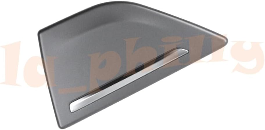 ya 5 8.10 Front Car Ashtray Cover Left Side Fit for 2015 for BMW #51427398893 Metal Gray