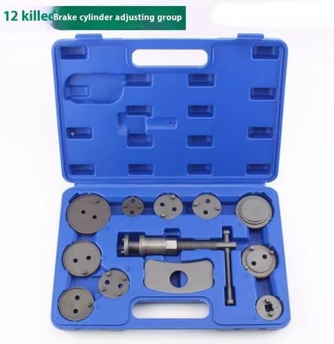 ya 28 10.13 baidi 1 Set oil Brake 12 / 13PCS Piston Compressor Tool Set Auto Disc Brake Caliper-5