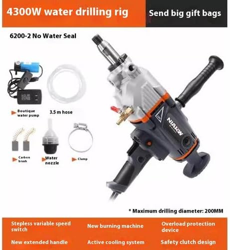 ya 14 9.20 zhengce Handheld Concrete Core Drilling Rig Water Drilling Rig 4300W/220V Drilling-5