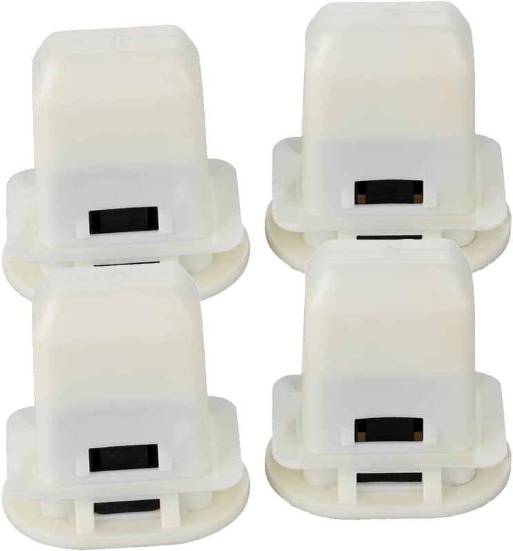 ya 4 8.8.2 4-Pack Rear for SEAT Bench Fixing Bracket Mounting Clips for VW for Audi for A4 A5 A6 Quattro Q7