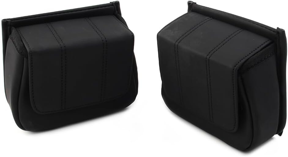 ya 12 10.8 baidi Fairing Lower Door Pocket Bags for Harley Touring 96-13 Road Street Glide Black