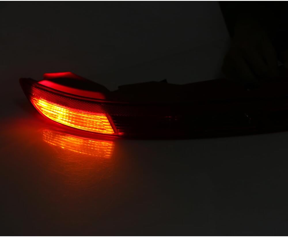 ya 4 8.10 Left Driver Rear Bumper Light Red Lower Tail Lamp Stop for Audi Q3 2016-2018