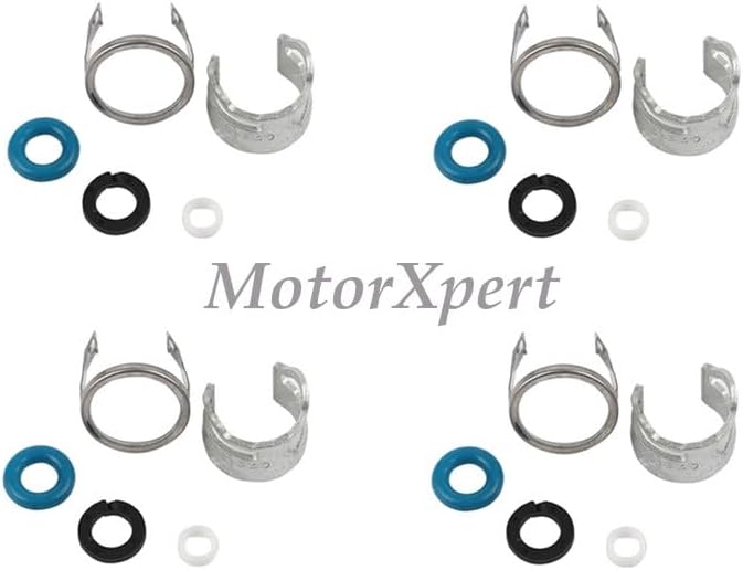 ya 10 9.16 baidi 4 x Fuel Injector Seal Repair Set for VW for JETTA GLi GTI for Passat for Audi TT 2.0TFSI