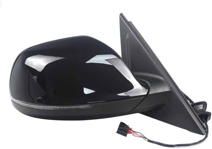 ya 11 9.14 zhengce Side Mirror Power Fold Heated Turn Signal Lamp 9 Pin Left for Audi Q5 2009-