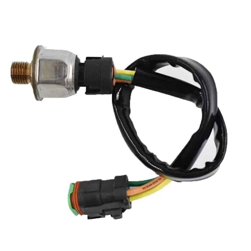 ya 2 8.15 Fuel Pressure Sensor with Wire 3PP6-1 for Caterpillar CAT C7 3126 C15 MXS BXS