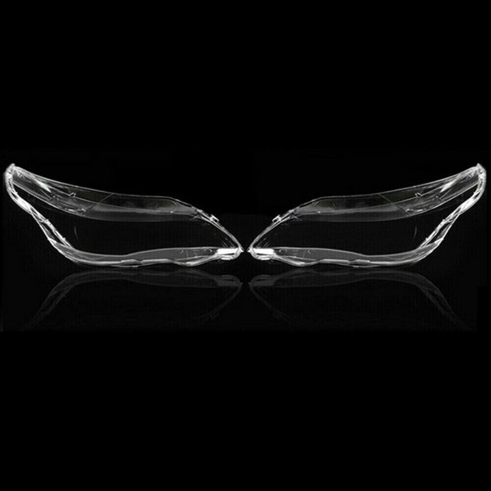 ya 4 8.10 2pcs headlight cover protective cover lens headlight suitable for BWM E60 E61 525i 530i 540i 550i 03-10