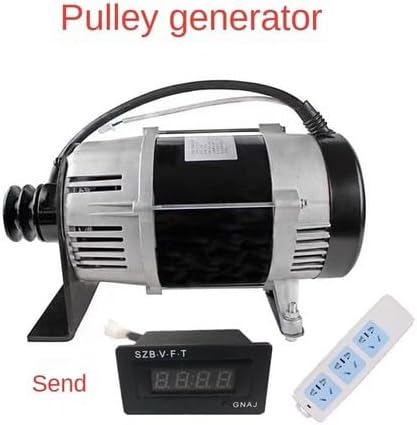 ya 28 10.13 baidi Pulley Generator AC 220v/6kW/7kW Electric Ball Electric Roller All Copper-4
