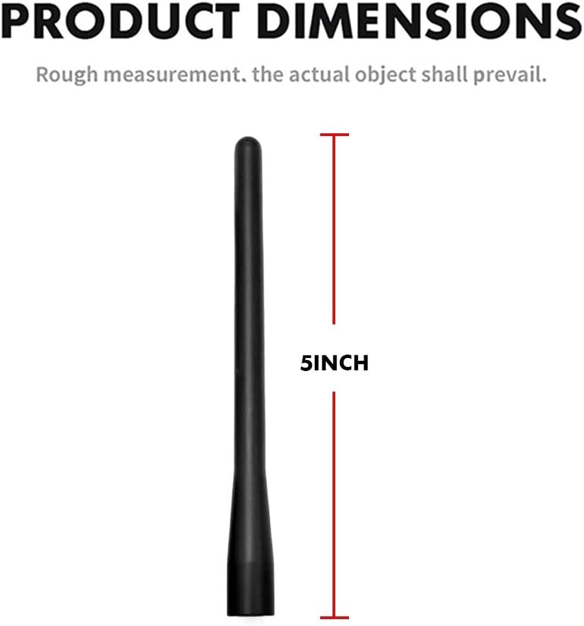 ya 4 8.24 baidi 5 inch Short Antenna Mast for Harley-Davidson Road Street Electra Tour Glide