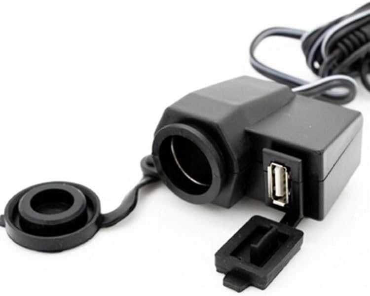 ya 6 8.14 Motorcycle bicycle cigarette lighter USB socket phone for Charger waterproof