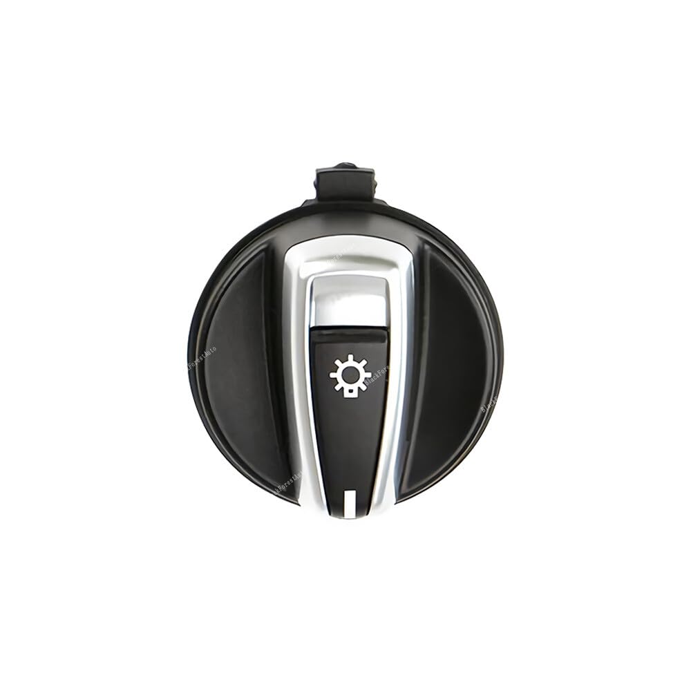 ya 13 9.15 baidi 1 Pcs Car Headlight Switch Black Knob Button for BMW 1 E88 E82 3 E90 E91 X1 E84