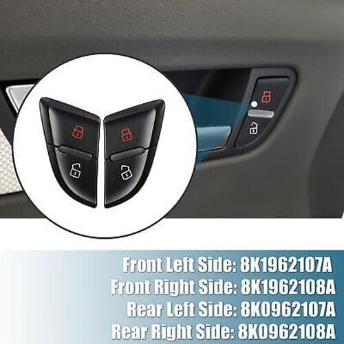 ya 5 8.24 baidi 8K1962107A 8K1962108A 2 Dual car Front and Rear Central Door Lock Switch Suitable for Audi