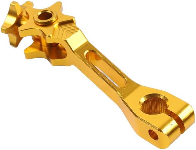 ya 10 9.16 zhengce Gold Aluminum CNC Rear Brake Lever Clutch Lever Accessories Dirt Bike
