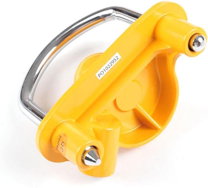 ya 4 8.8.2 1*Universal Trailer Ball Hitch Coupler Lock Ball Tongue Steel 2 2-5/16 Yellow