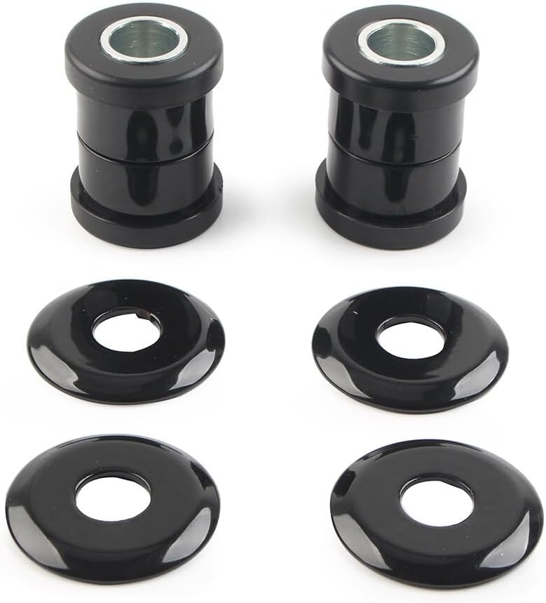ya 6 8.24 baidi Handlebar Riser Bushings Pair for Harley Sportster Softail Dyna Super Glide FXD