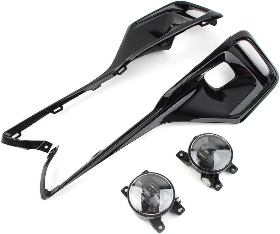 ya 13 9.15 baidi Front Bumper Fog Light LH RH w/Switch+Cover+Wires for Honda Accord 2021-202