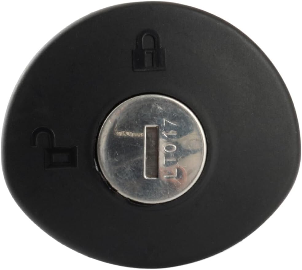 ya 5 8.10 Locking Gas Cap Lock Fuel Cap w/ 2 Key 8U5Z-9C268-B Fit for Ford F-150 2009-2014