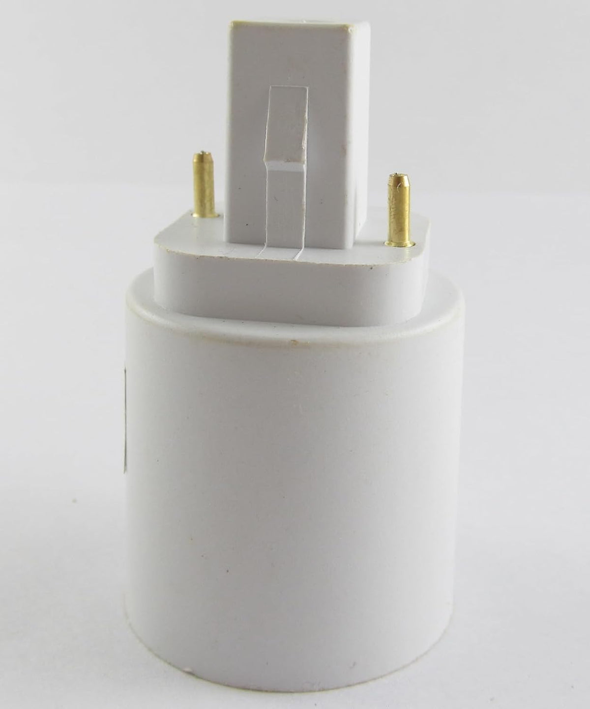 ya 26 10.21 baidi 10pcs G24 Male to E27 Female Socket Base LED Halogen CFL Light Bulb Lamp Adapter