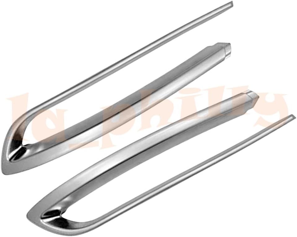 ya 27 10.13 baidi For 2014-16 for BMW 528i 535d 535i 550i Rear LH&RH Outer Right Bumper Molding Chrome