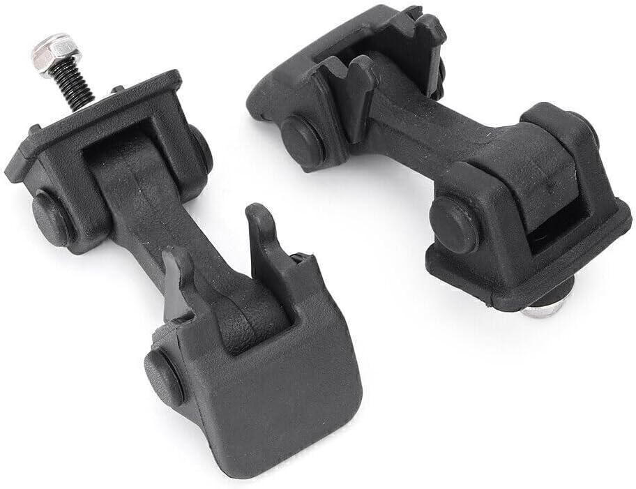 ya 4 8.10 for 1997-06 for Jeep for Wrangler TJ Lower/Upper Hood Latches Upper Catch Lock Brackets