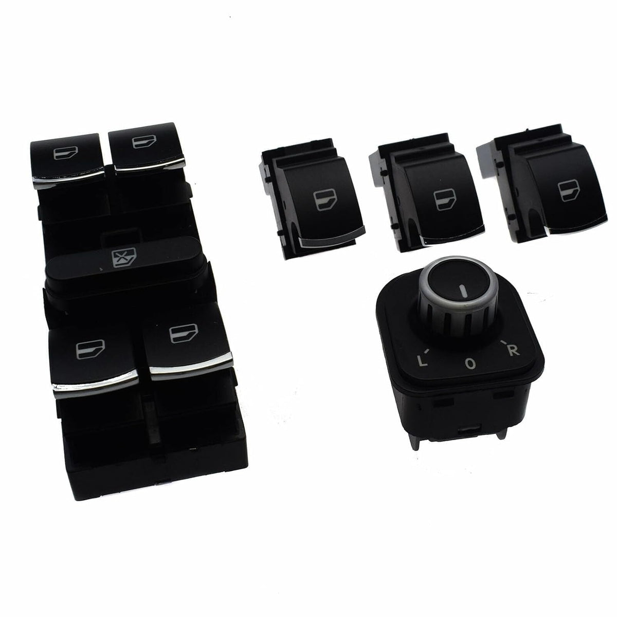 ya 14 9.20 zhengce 4-Piece Control Power Window Switch Suitable for VW Golf Jetta Passat 5ND9-1