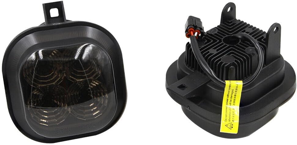 ya 14 9.20 zhengce Smoked Led Fog Light for Ford F250 F350 F450 F550 1999-2016 Excursion 2001-1