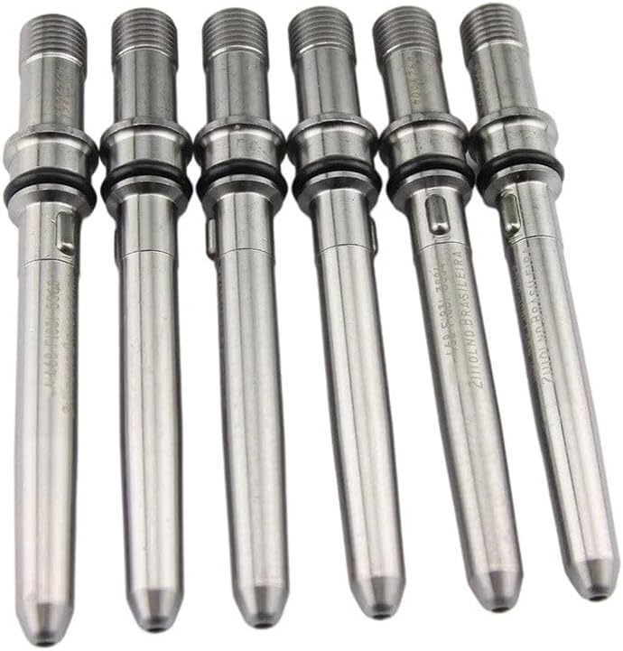 ya 14 9.20 zhengce 6PCS INJECTOR CONNECTOR TUBES FOR 2003-2012 for Dodge DIESEL 5.9 & 6.7L-1
