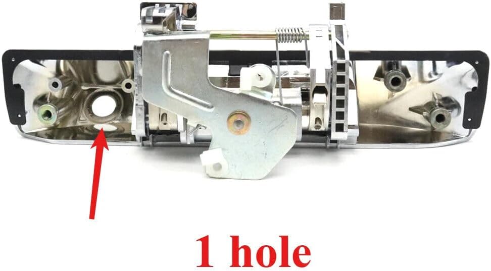 ya 5 8.24 baidi Pickup Chrome Tailgate Handle Rear Lock Suitable for SAIC MAXUS T60 T70 T90 17-20