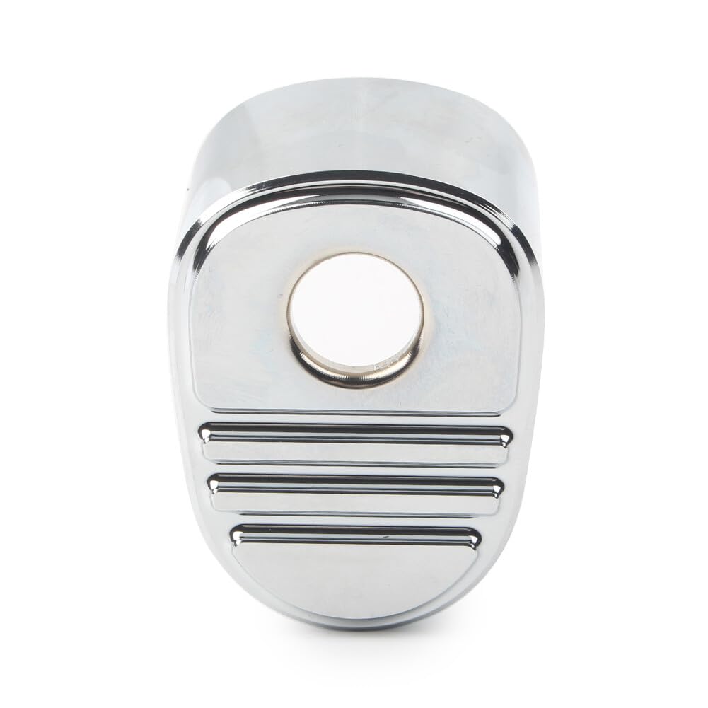 ya 9 10.24 Chrome Ignition Switch Cover Fit for Harley Electra Road Glide FLH 2014-22