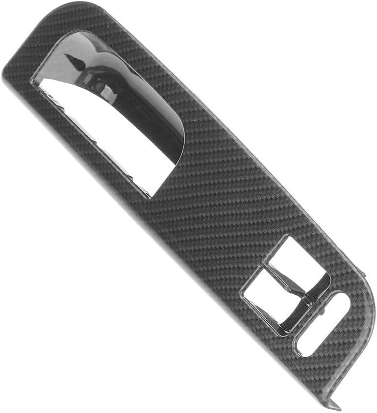 ya 9 10.24 Carbon Fiber Door Handle Bezel Inside Driver's Side Handle for VW for Golf