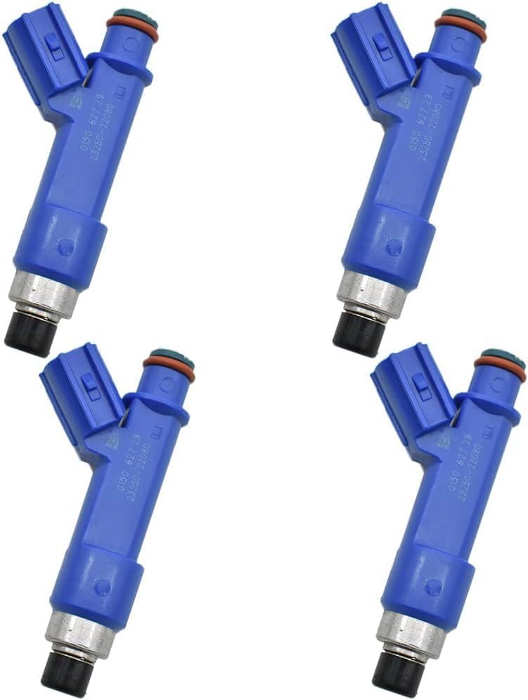 ya 10 9.16 baidi 4pcs 23250-22080 Fuel Injector for 04-08 for Toyota for Corolla Matrix for Pontiac Vibe 1.8L