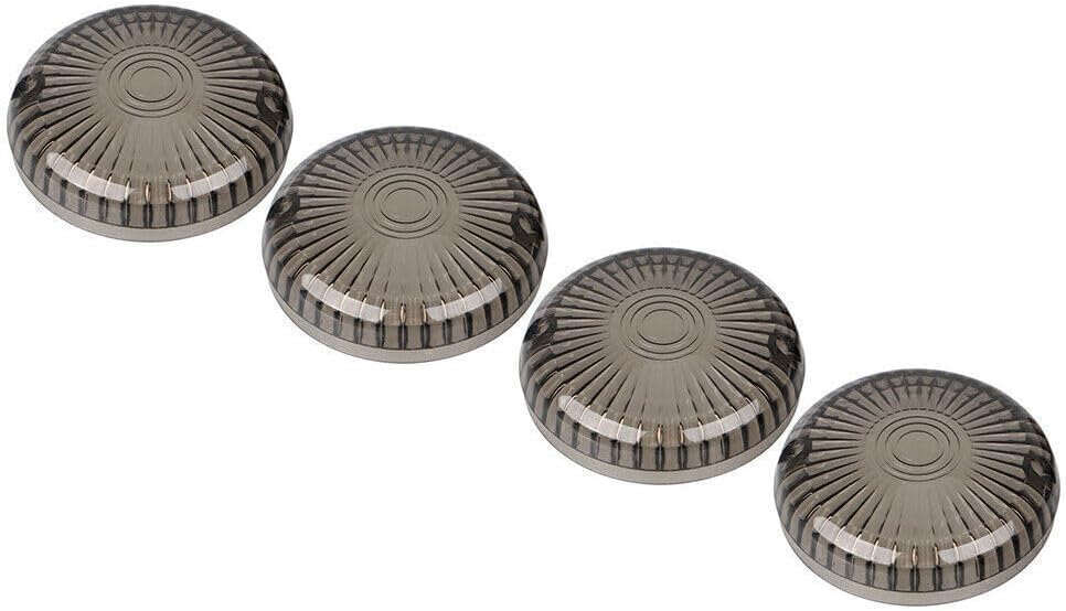 ya 4 8.8.2 Turn Signal Lens Smoke Cover Fit for Yamaha Road Star/V Star 1100 /Vmax 1200 1700 4x