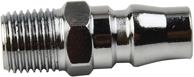 ya 14 9.20 baidi NITTO Male Coupling Air Fitting With 1/4 Inch Male Thread (20PM) Silver New-1