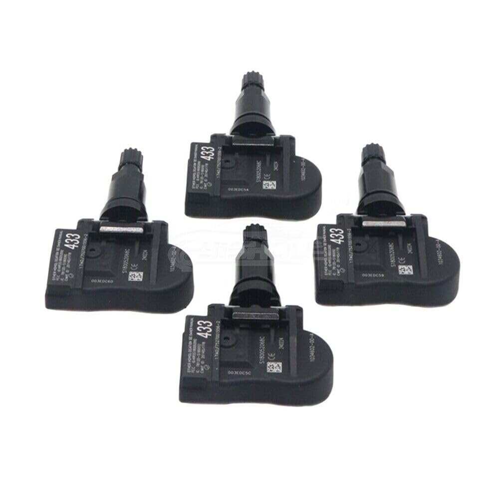 ya 3 8.24 baidi 4 Pack Tire Pressure Sensor TPMS for Tesla Model 3 SX 433MHz 103460200A