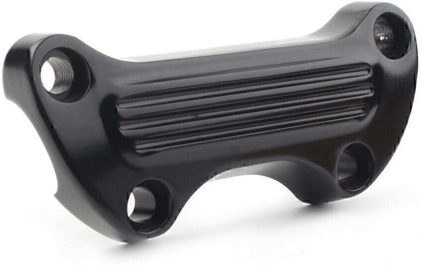 ya 13 9.15 baidi for Harley Sportster Softail Dyna 1 Handlebar Riser Top Clamp Cover Black