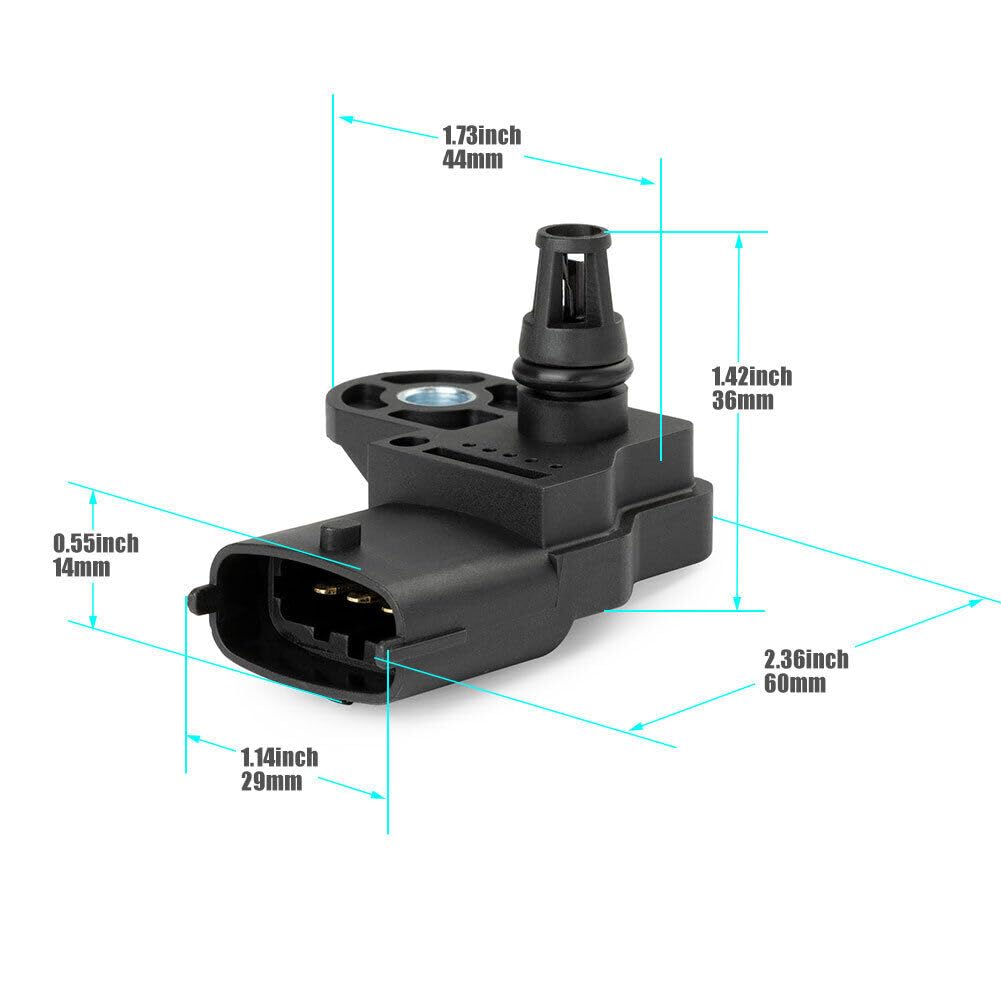 ya 4 8.8 1x 0261230099 Intake Manifold Pressure Sensor 0261230217 for Honda for Civic for Polaris