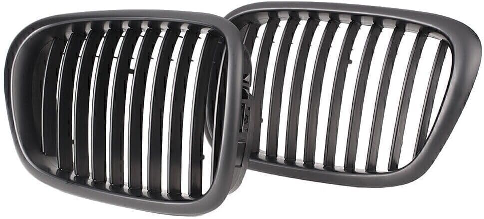 ya 4 8.14 for BMW E39 5 Series 525/528/530/535/540 2000-2003 02 Front Kidney Grilles Grill