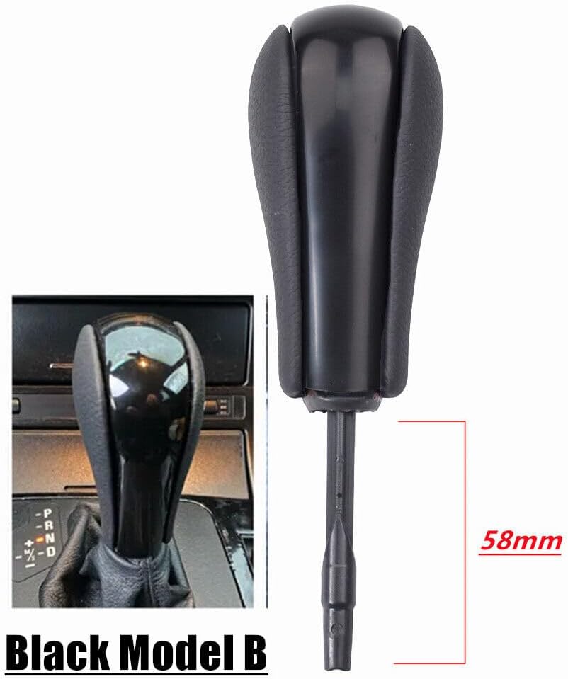 ya 4 8.24 baidi at 58mm Black for BMW E81 E82 E87 E90 E91 E92 E93 Gear Shift Knob Shifter Boot