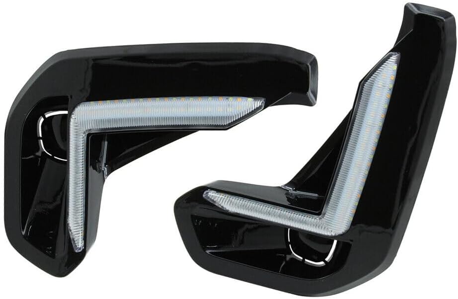 ya 2 8.15 LED Daytime Running Light w/Turn Signal Lamp for Toyota Hilux Revo 2020-21 Pair