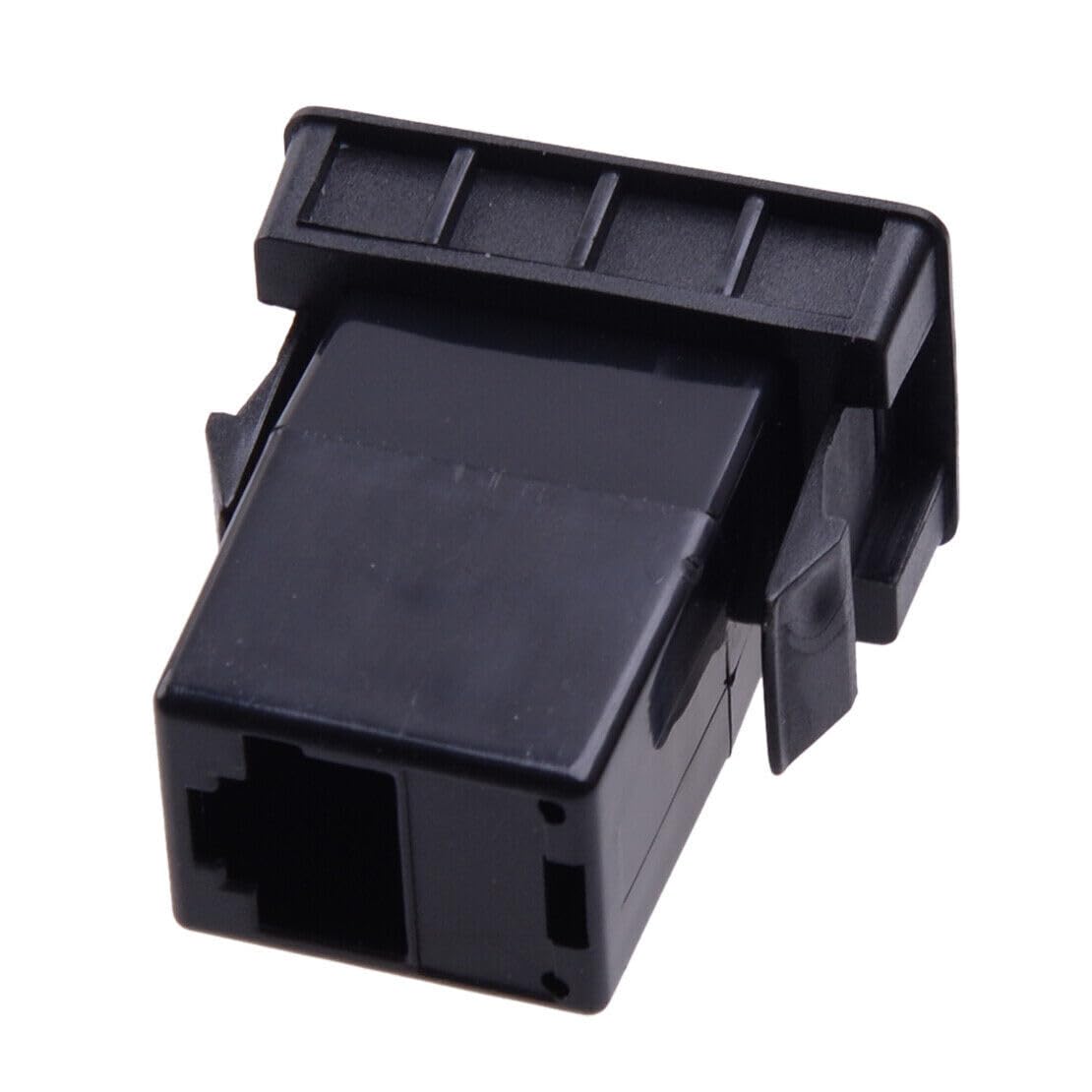 ya 5 8.10 UHF Blank Socket RJ45 Dio Switch Panel Dashboard Fits for Toyota Landcruiser