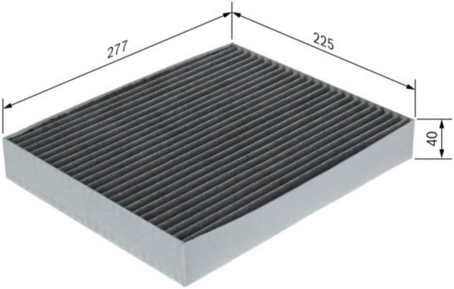 ya 4 8.24 baidi Carbon Filter for Ford Focus IV Kuga III