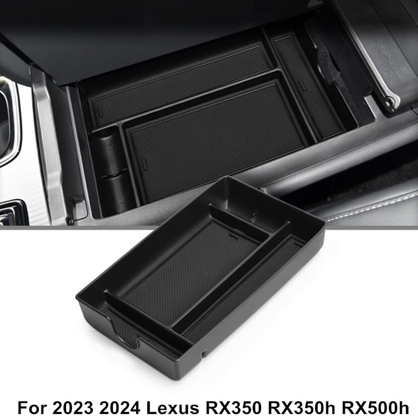 ya 5 8.10 Fit 2023-2024 for Lexus RX500h F Sport Center Console Armrest Storage Box Organizers
