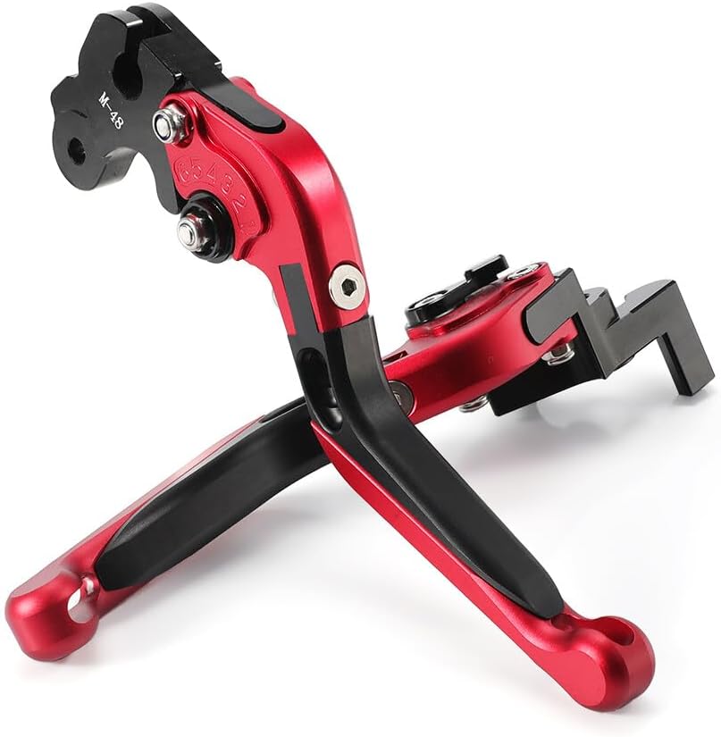 ya 4 8.24 baidi CNC Adjustable Folding Extendable Brake Clutch Levers for MV Agusta Dragster 800