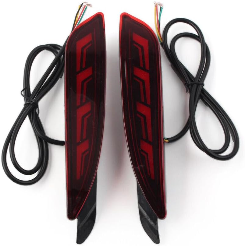 ya 2 8.15 Rear Bumper Brake Light Dynamic Lamp Fit for Mazda 6 Atenza for Mazda 3 Hatchback 19-20